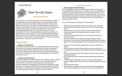 Grace & Grandeur - The E-Book Course